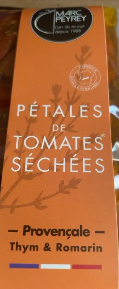 pétales de tomates séchées provençale