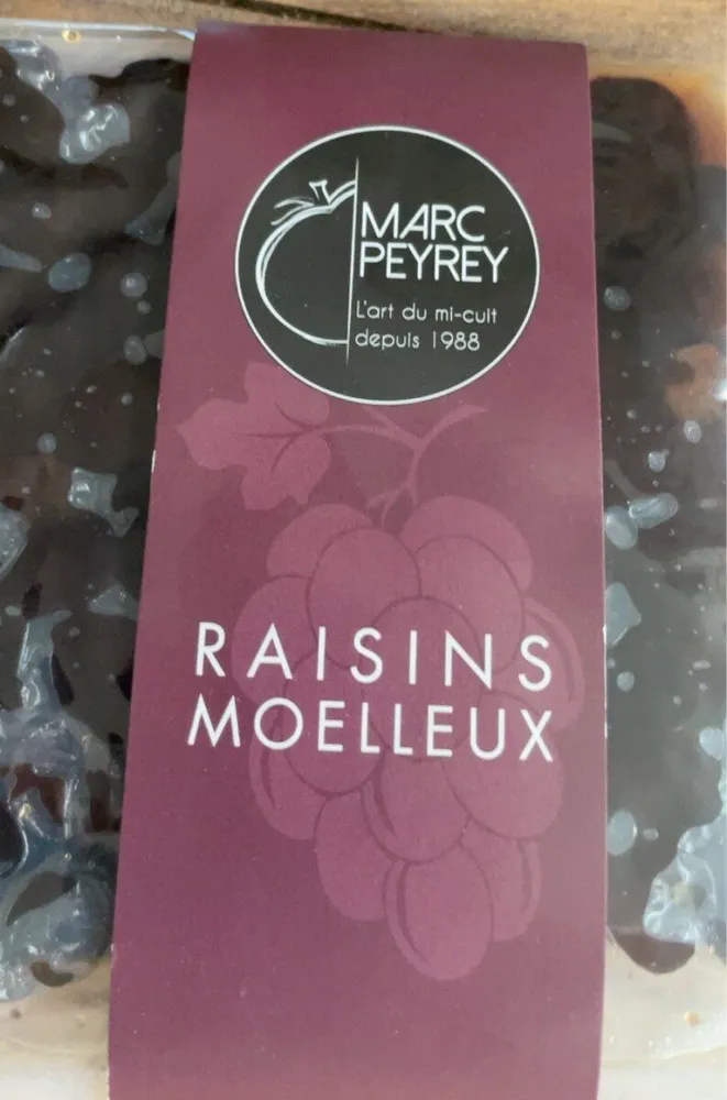 Raisins moelleux