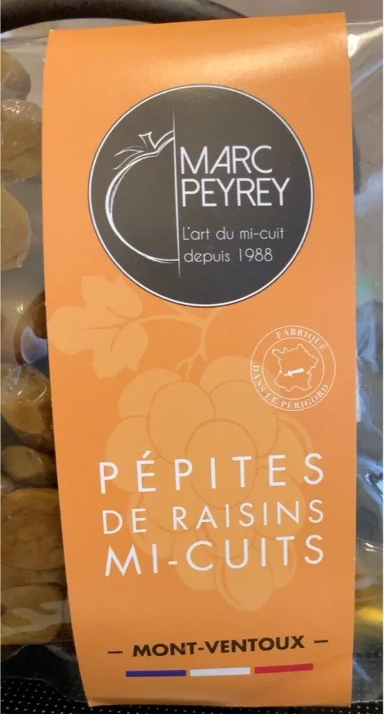 Pepites de raisins mi-cuit