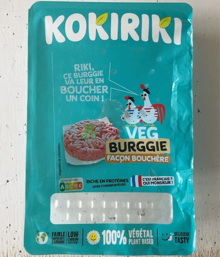 VEG BURGGIE façon bouchère