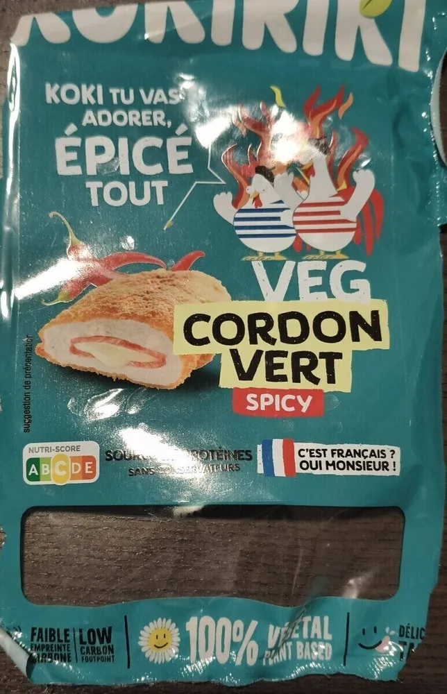 Veg cordon vert spicy