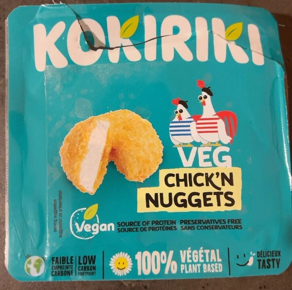 Veg chick’n nuggets