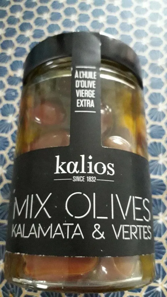 Mix olives kalamata et vertes