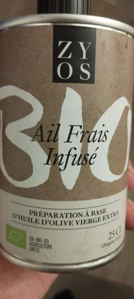 Ail frais infuse