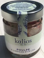 Poulpe a l’origan et a l’ail
