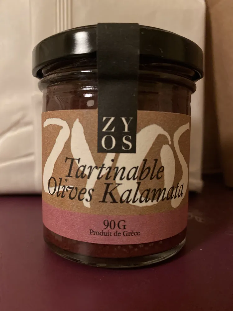 Tartinable olivrs kalamata