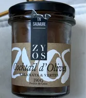 Cocktail d’Olives Kalamata & Vertes