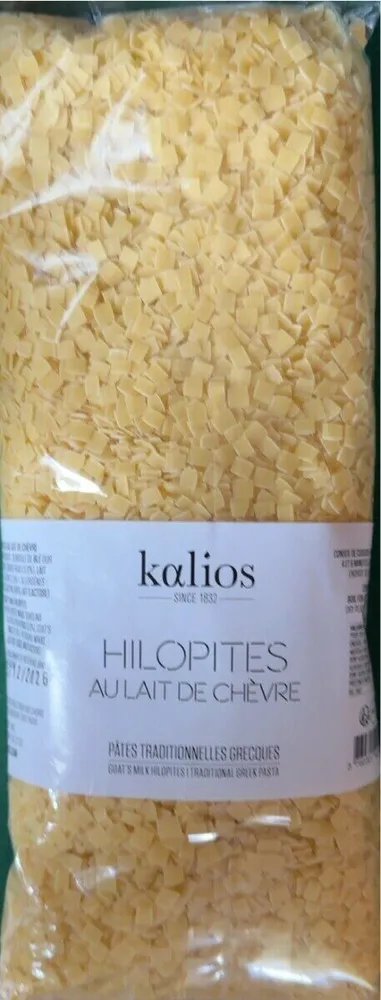 Hilopites au lait de chèvre