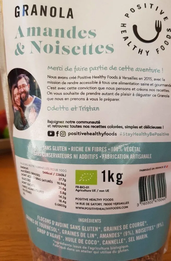 Granola Amandes & Noisettes