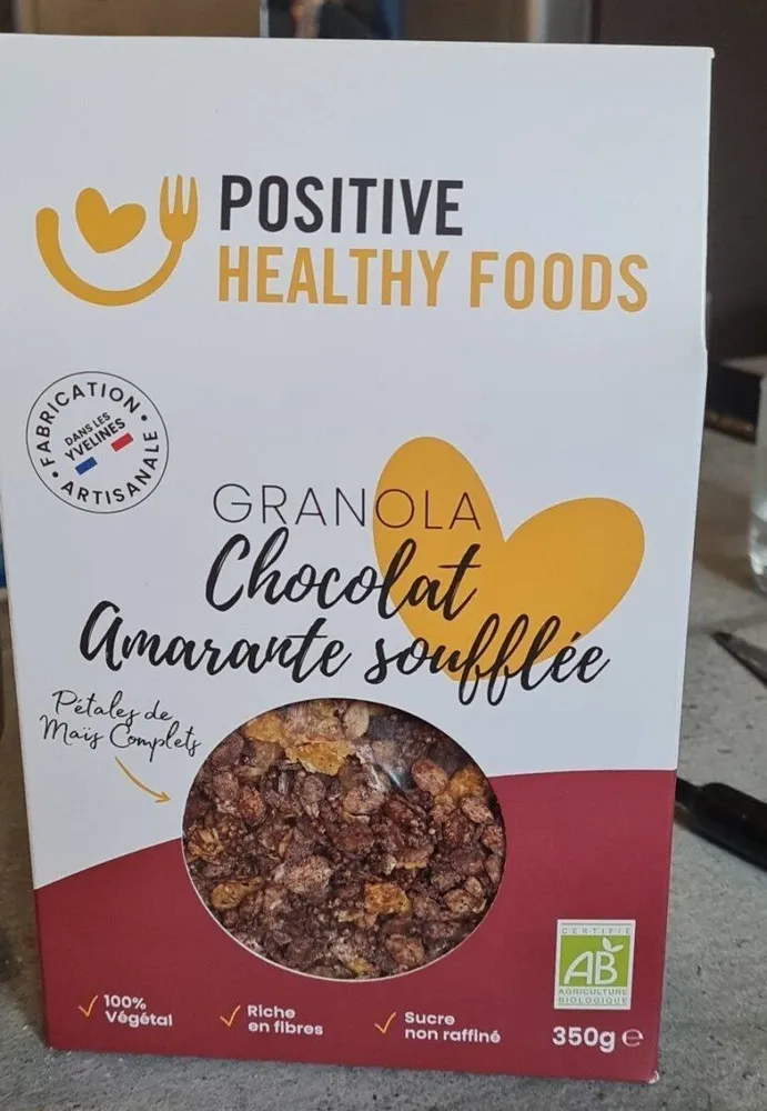 Granula chocolat amarante soufflée