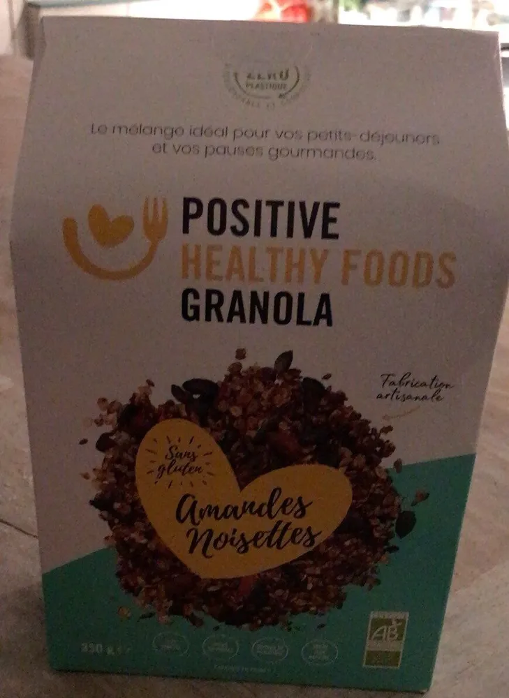 Granola Amandes Noisettes