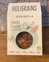 Granola amandes noisettes