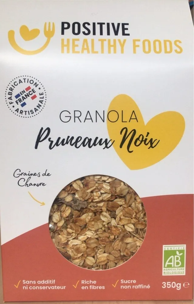 Granola Pruneaux noix