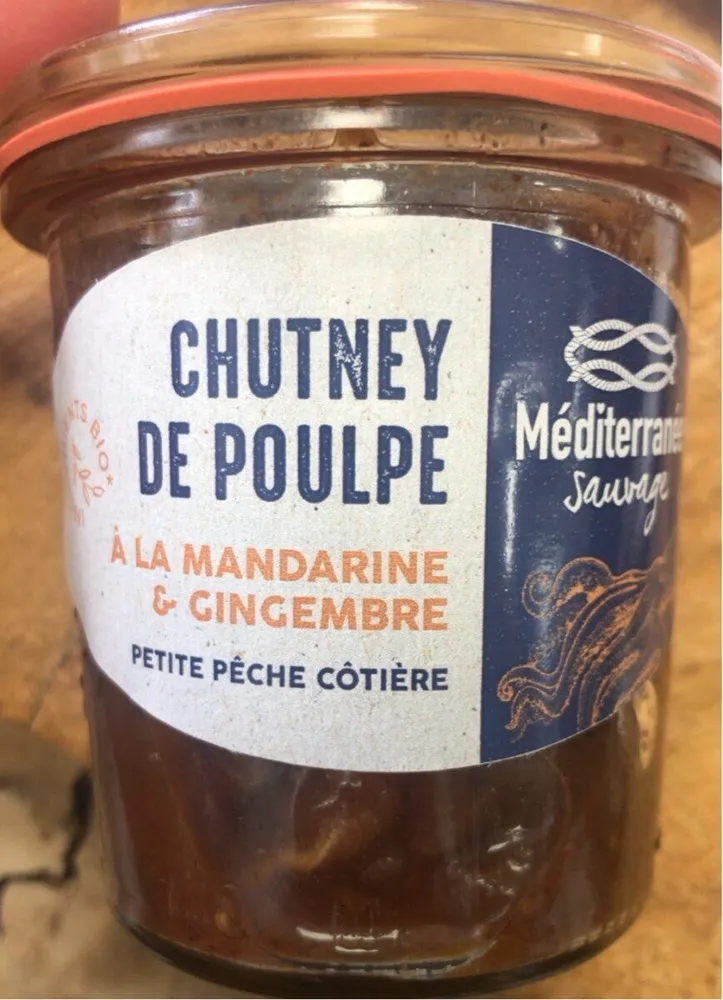 Chutney de Poulpe à la Mandarine et Gingembre