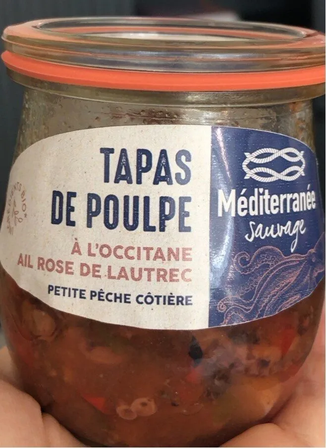Tapas de Poulpe à l’Occitane Ail Rose de Lautrec