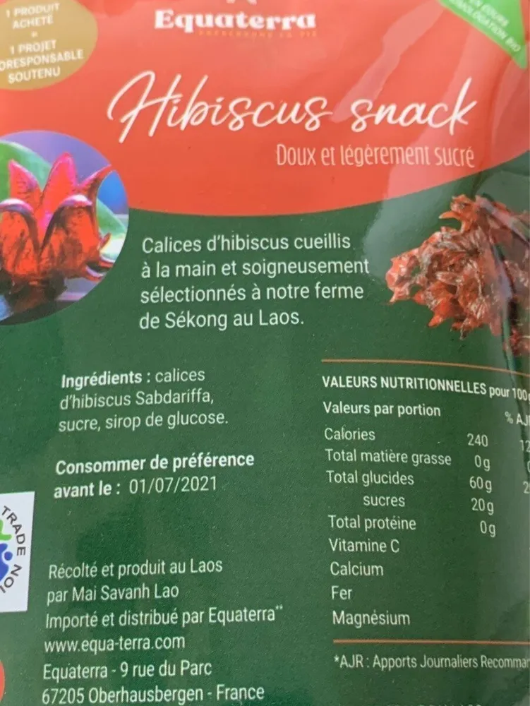 Hibiscus Snack