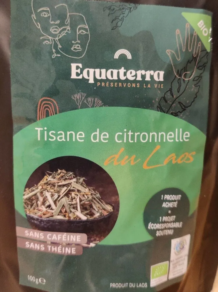 Tisane de citronnelle du Laos