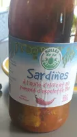Sardines à l'huile d'olive et au piment d'Espelette Bio