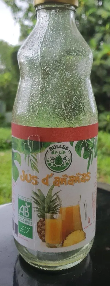 Jus d'ananas BIO