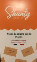 Mini biscuits salés oignon