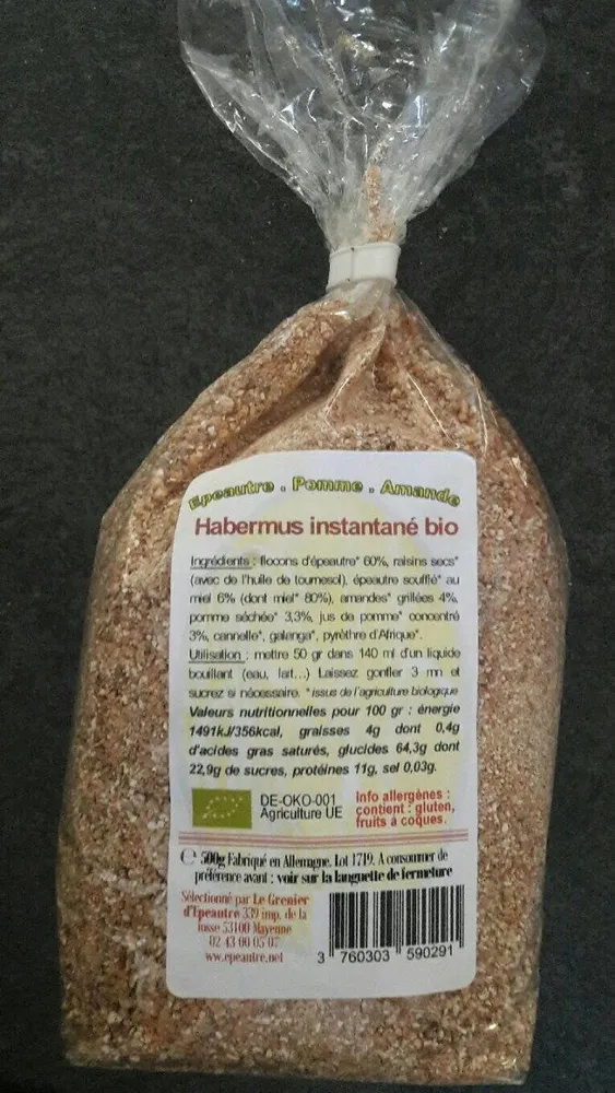 Habermus instantanée bio