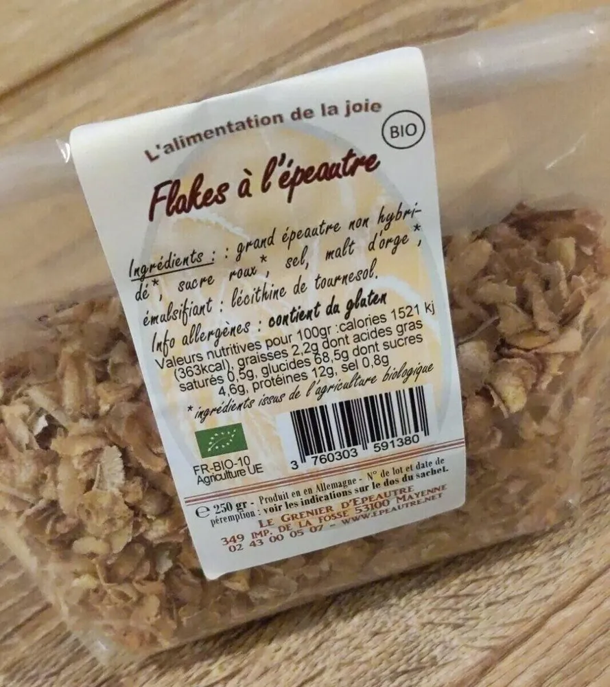Flakes d'épeautre