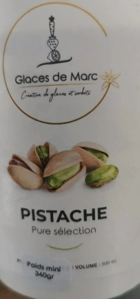 Glace de marc