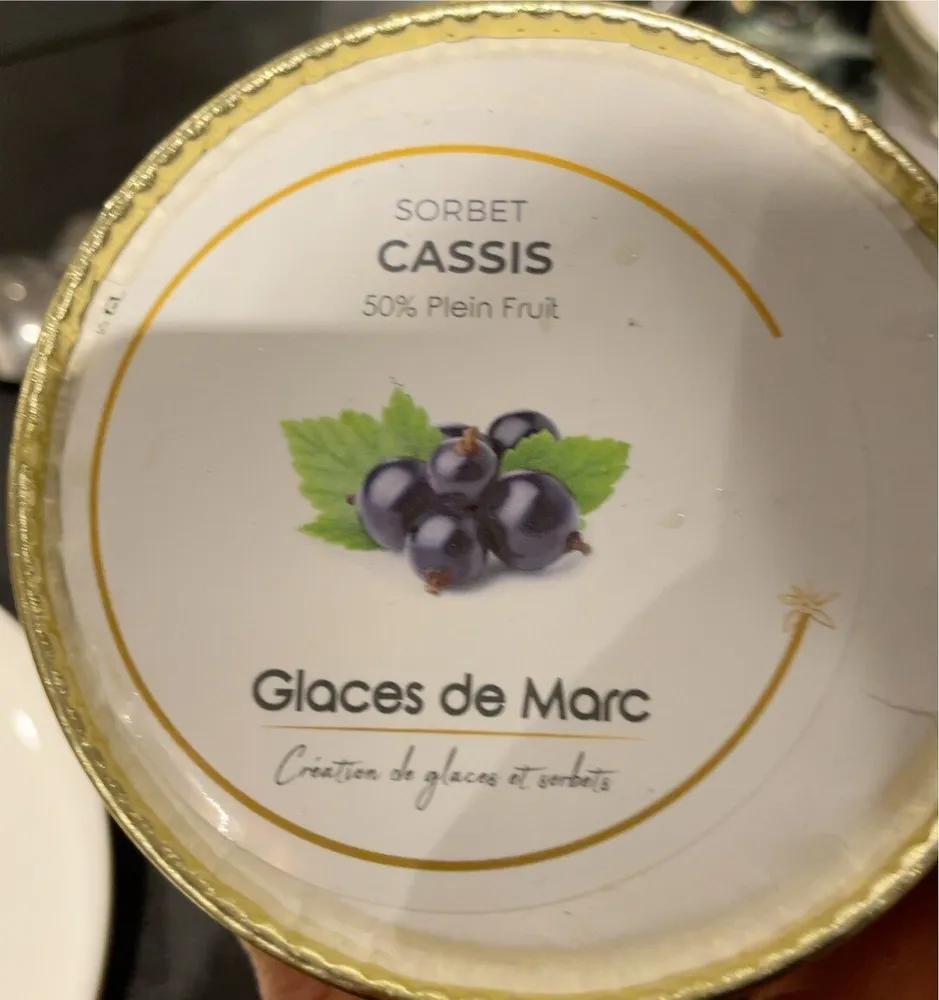 Sorbet Cassis