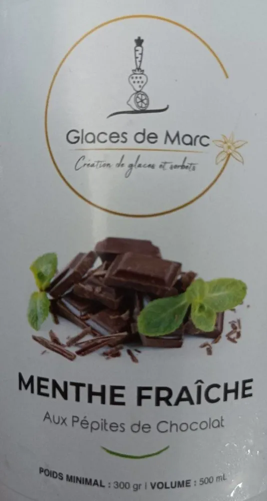 Glaces de Marc