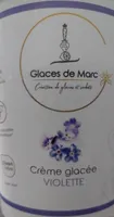 Crème glacée violette