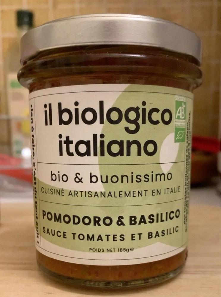 Sauce tomate et basilic