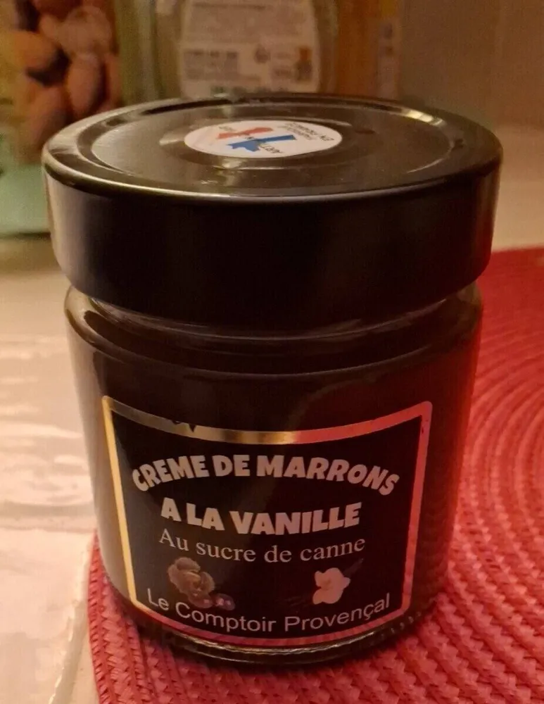 Crème de Marrons à la vanille