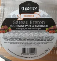 Gâteau Breton fourrage pâte à tartiner