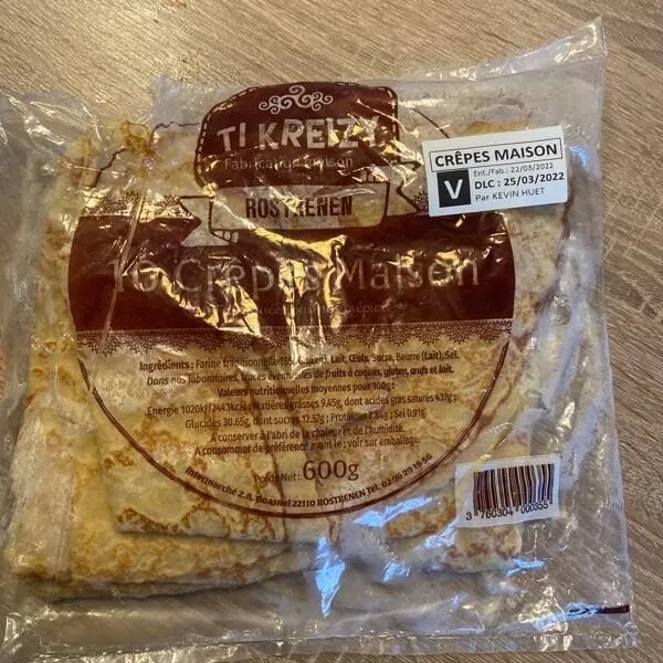 Crêpes maison