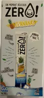Boite de 6 Sticks 3g Zéro saveur Ananas