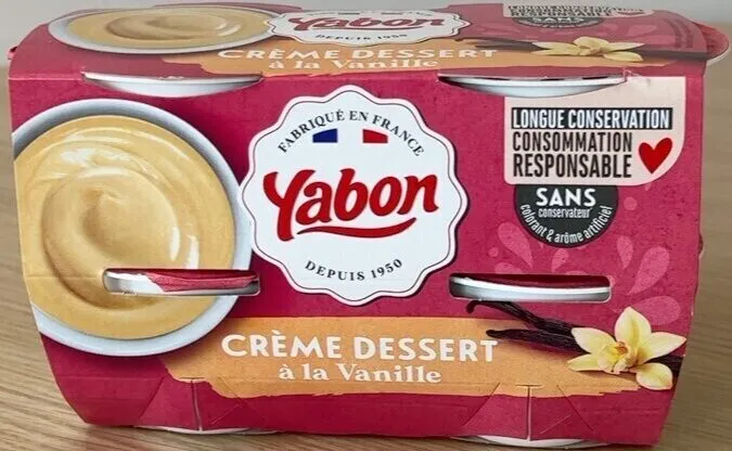 Crème dessert à la vanille