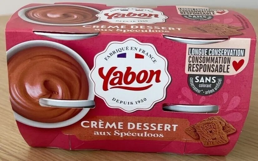 Crème dessert aux Spéculoos