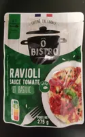 RAVIOLI SAUCE TOMATE ET BASILIC