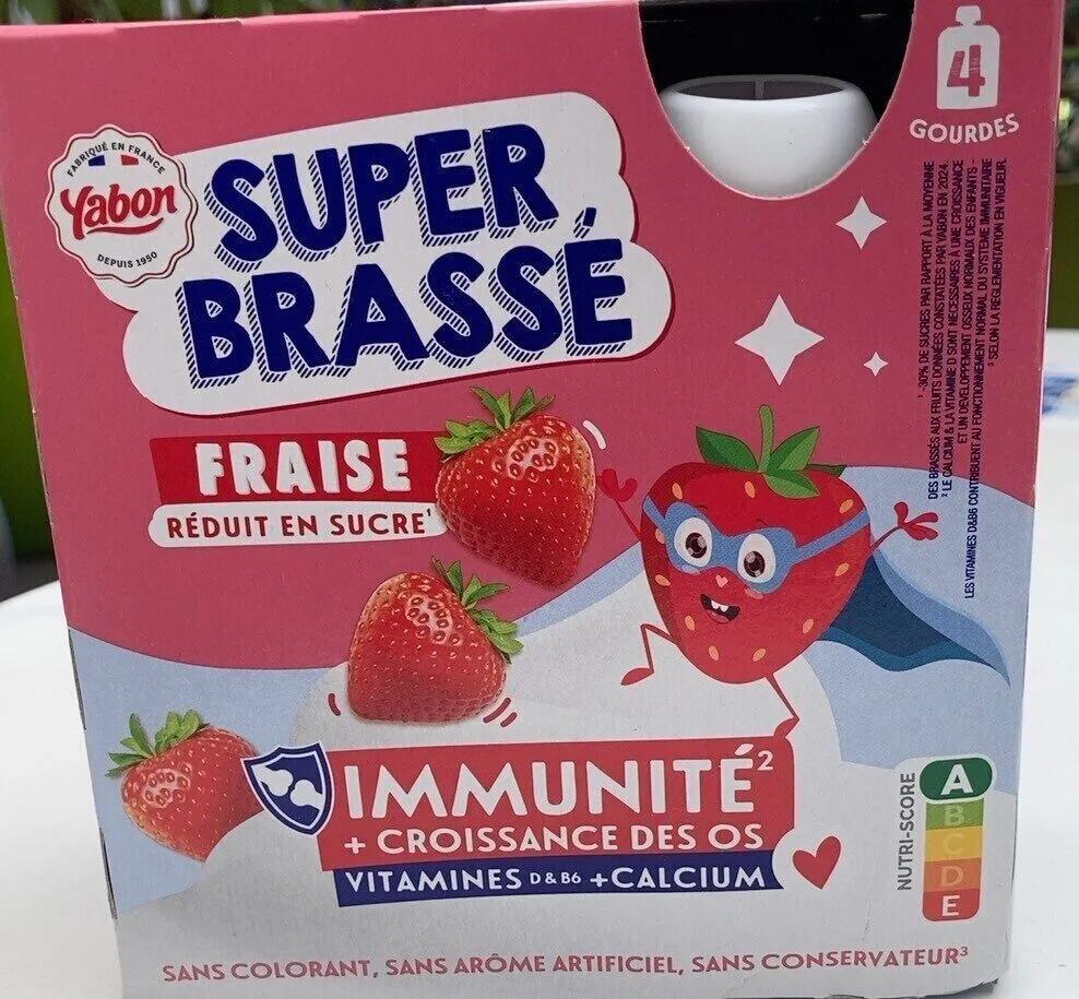 SUPER BRASSÉ FRAISE