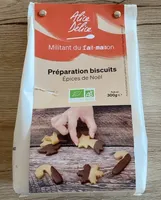 Preparation biscuits epices de noel