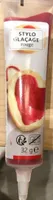 Stylo glacage rouge