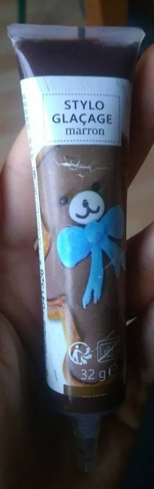 Stylo glaçage marron