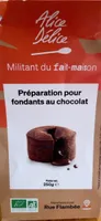 Préparation pour fondant chocolat