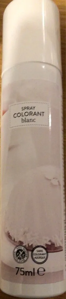 Colorant blanc spray