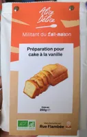 Préparation pour cake à la vanille