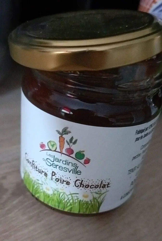 Confiture poire chocolat