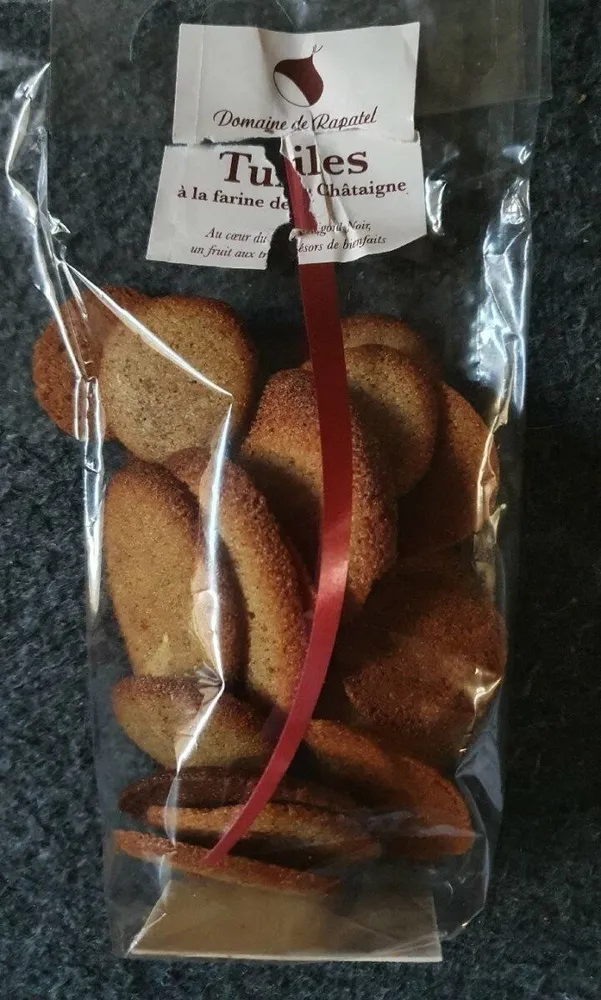 Tuiles à la farine de châtaigne