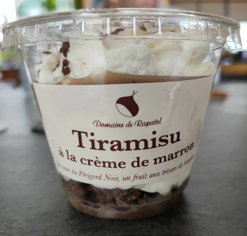 Tiramisu à la crème de marron