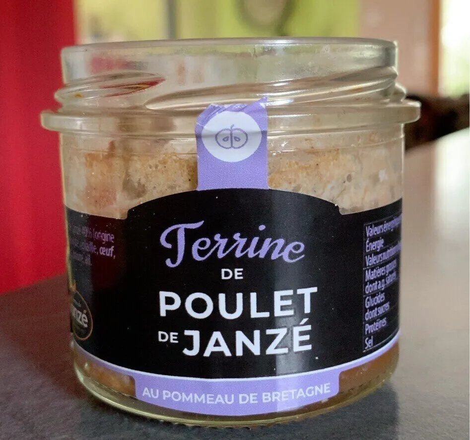 Terrine de poulet de janzé