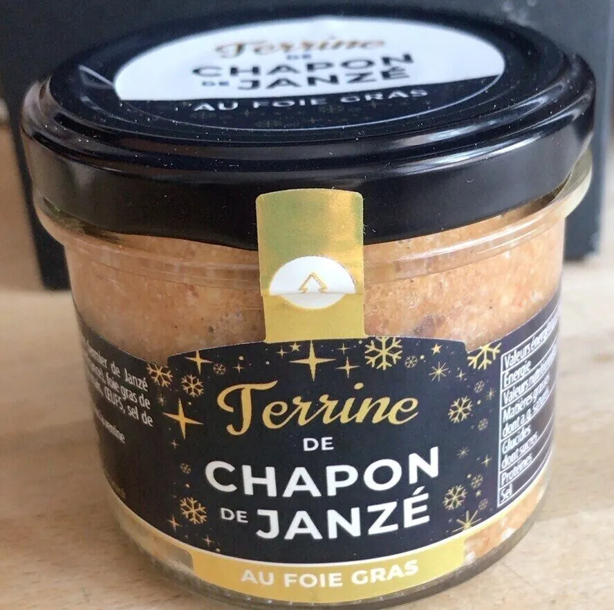 Terrine de Chapon de Janzé au foie gras